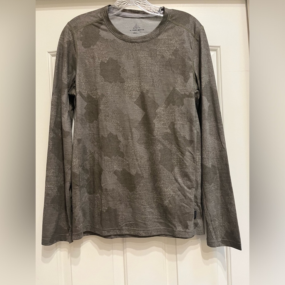 Prana Men's Prospect Heights Graphic Long Sleeve Tee Shirt Size XS NWT